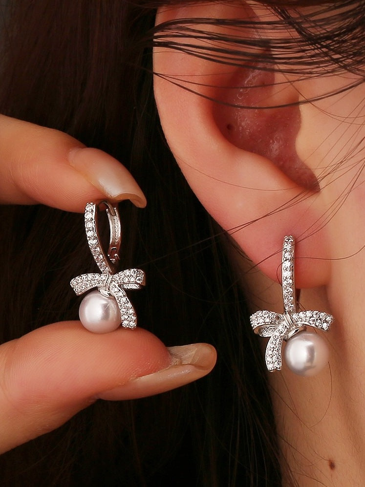 ビーズ&ラインストーンアクセサリー アシンメトリーデザイン
