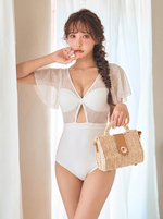 シンプル ワンピース水着