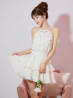 フリルトップス＆ショートパンツ 2点セット