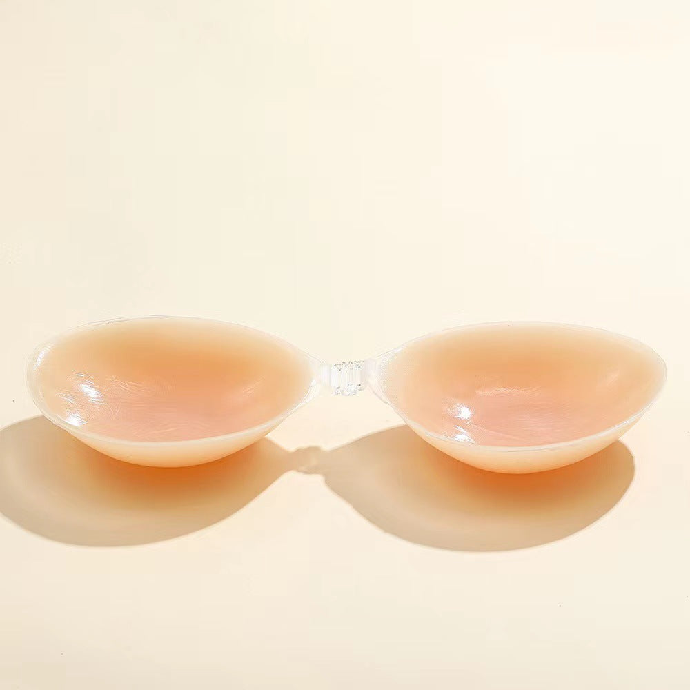 シリコンブラジャー 強粘着 盛れる 水着用 A-Dカップ