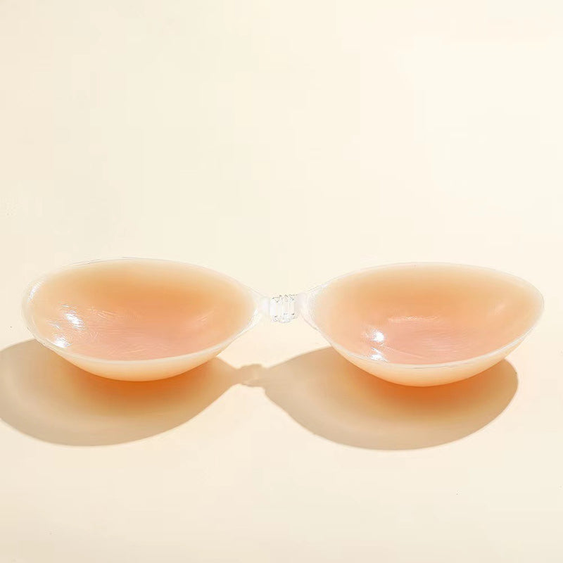 シリコンブラジャー 強粘着 盛れる 水着用 A-Dカップ