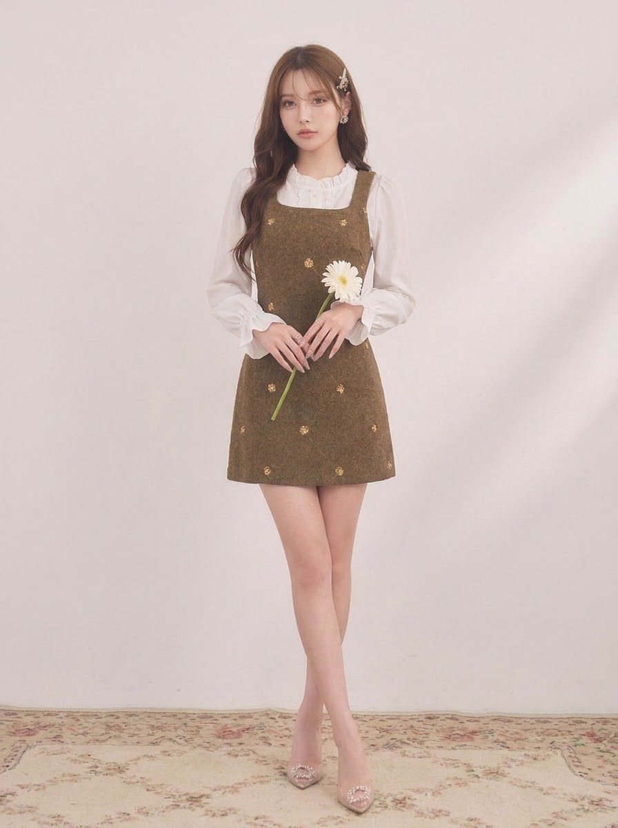 長袖トップス＆ワンピース 単品／2点セット