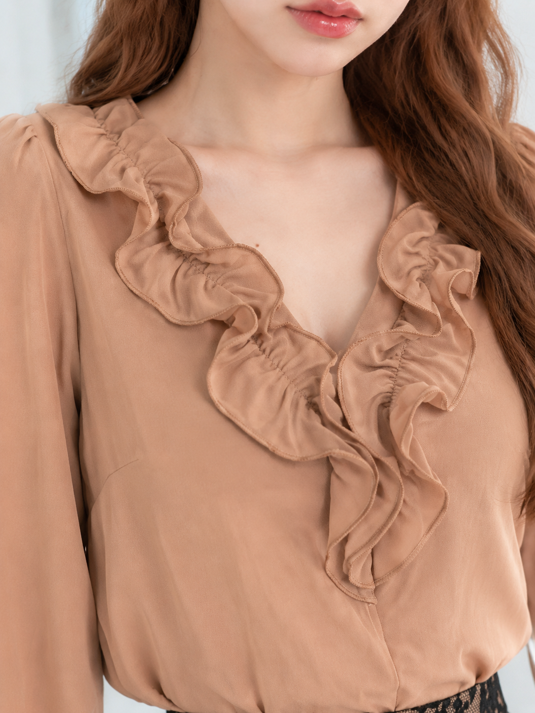 シフォン レース 2点セット