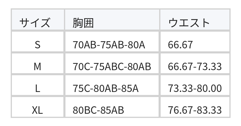 小花柄ホルターネックギャザー セパレート水着(ホルターネックバンドゥトップス+スカート風ボトム) size chart 1
