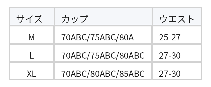 クロスカットアウト ウエストマークでスタイルアップ ハイウエスト セパレートビキニ水着 size chart 1
