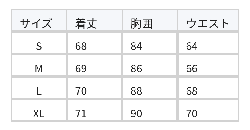 オフショルダー フリル ギャザー タイトワンピース size chart 1
