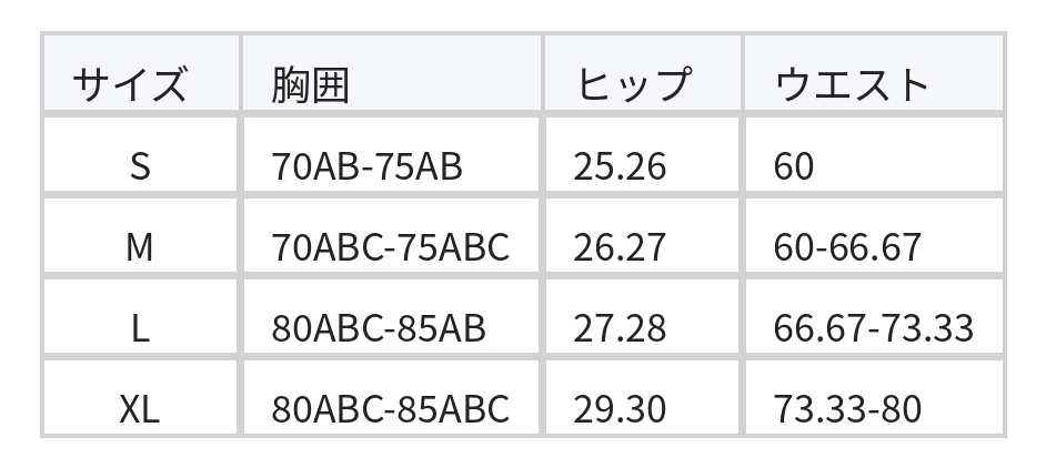 細ストラップ ダブルショルダー ティアードスカート ワンピース水着 size chart 1