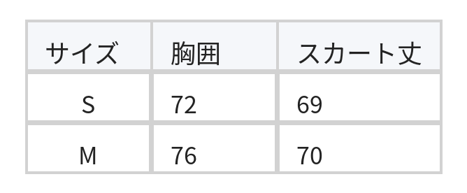 フェザートリム ベアトップ アシンメトリー ウエストシェイプワンピース size chart 1