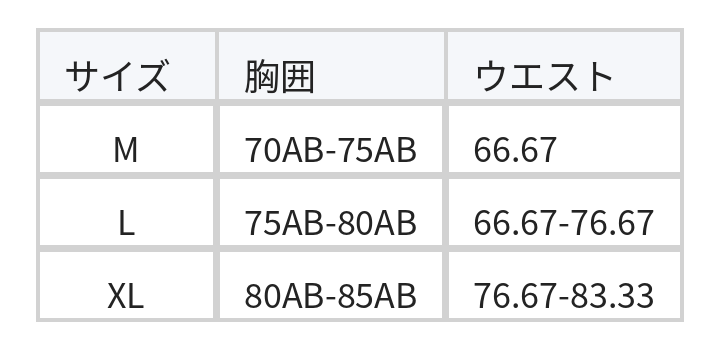 フリル付き細ストラップ ワンピース水着 size chart 1